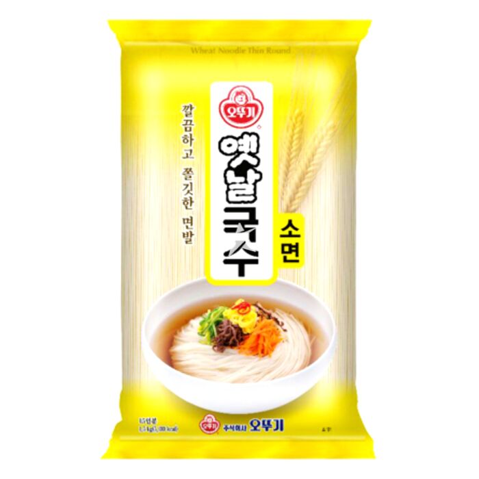 [오뚜기] 소면 (OTTOGI WHEAT NOODLE THIN ROUND)