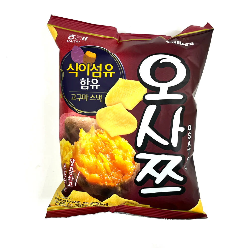 [해태] 오사쯔 100G (HAITAI SWEET POTATO SNACK)