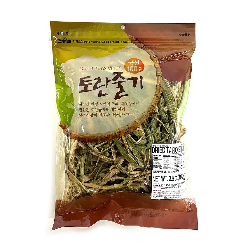 [용인] 마른 토란줄기 100G (YONGIN DRIED TARO STEM)