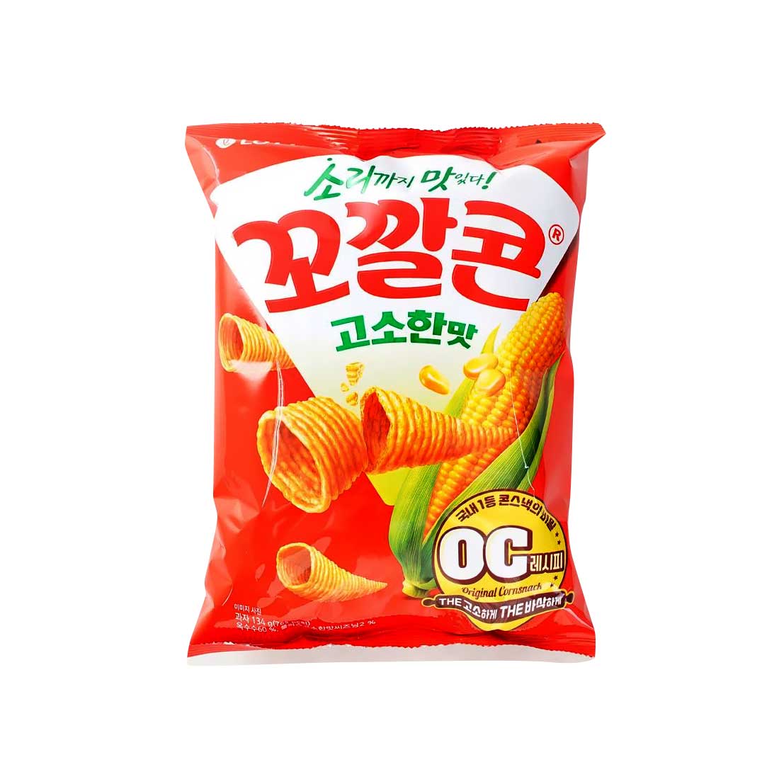 [롯데] 꼬깔콘 134g (LOTTE COCKLE CORN CRISPS)