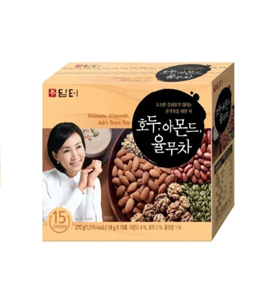 [담터] 호두, 아몬드, 율무차 15스틱 (DAMTER WALNUT ALMOND & JOB'S TEARS)