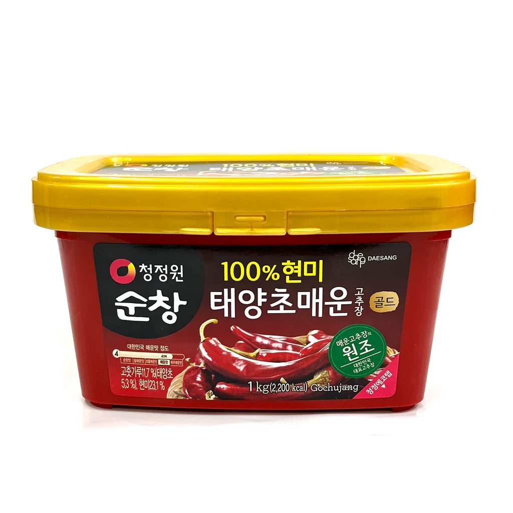 [청정원] 현미 태양초 매운 고추장 (CHUNGJUNGONE BROWN RICE SPICY GOCHUJANG)