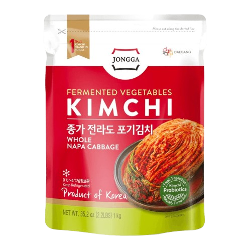 [종가] 전라도 포기김치 1KG (JONGGA FIBER POGGI KIMCHI)