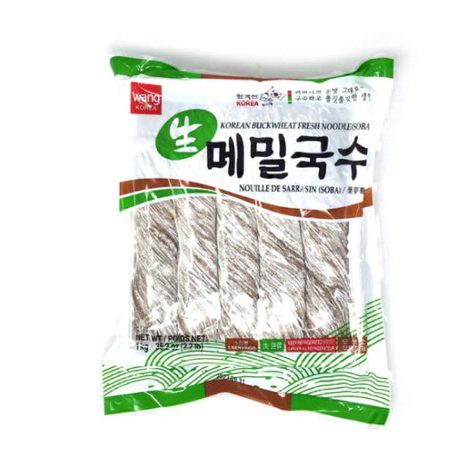 [왕] 생 메밀국수 1KG (WANG FZN NOODLE(BUCKWHEAT NOODLE))