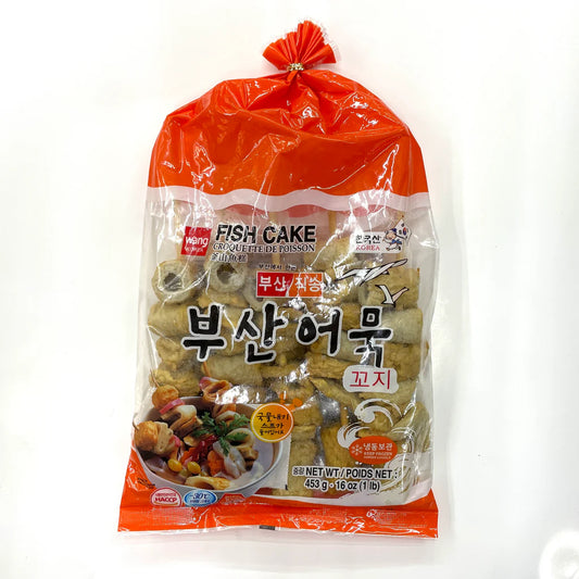 [왕] 부산산 꼬지 어묵 1LB (WANG FZN BUSAN FISH CAKE)