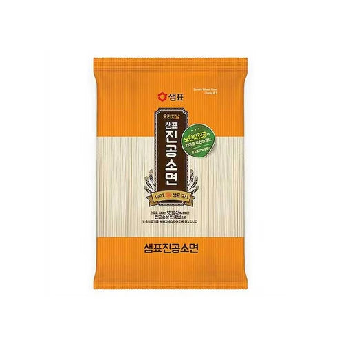 [샘표] 진공 소면 (SEMPIO WHEAT NOODLES CHEWY THIN)