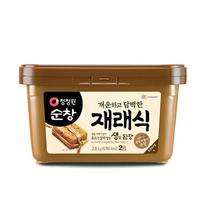 [청정원] 순장 재래식 된장 (CHUNGJUNGONE SOONCHANG TRADITIONAL SOY BEAN PASTE)