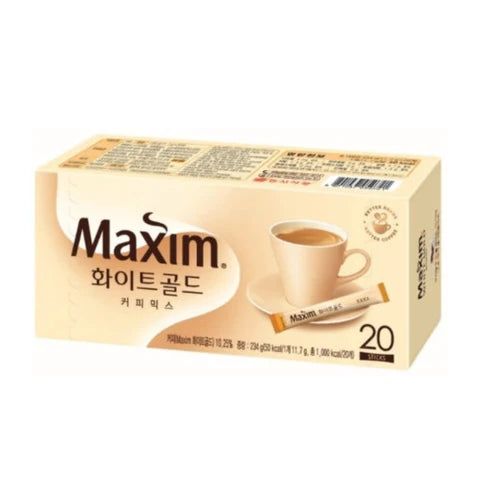 [맥심] 화이트 골드 (MAXIM COFFEE MIX(WHITE GOLD)