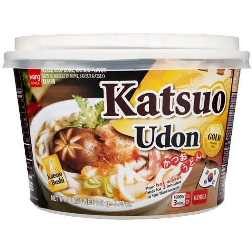 [왕] 가쓰오 우동 컵 221g (Wang Katsuo Udon Bowl 221g)