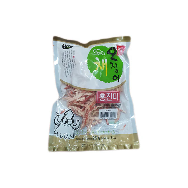 [초립동이] 오징어채 홍진미 227G (CHO SEASONED & SHREDDED SQUID)