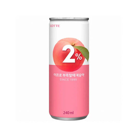 [롯데] 2% 부족할때 (LOTTE 2% REFRESHING WATER PEACH)