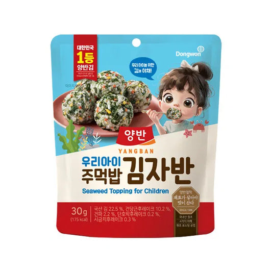 [동원] 아이주먹밥 김자반 30G (DRIED LAVER & VEGE MIX)