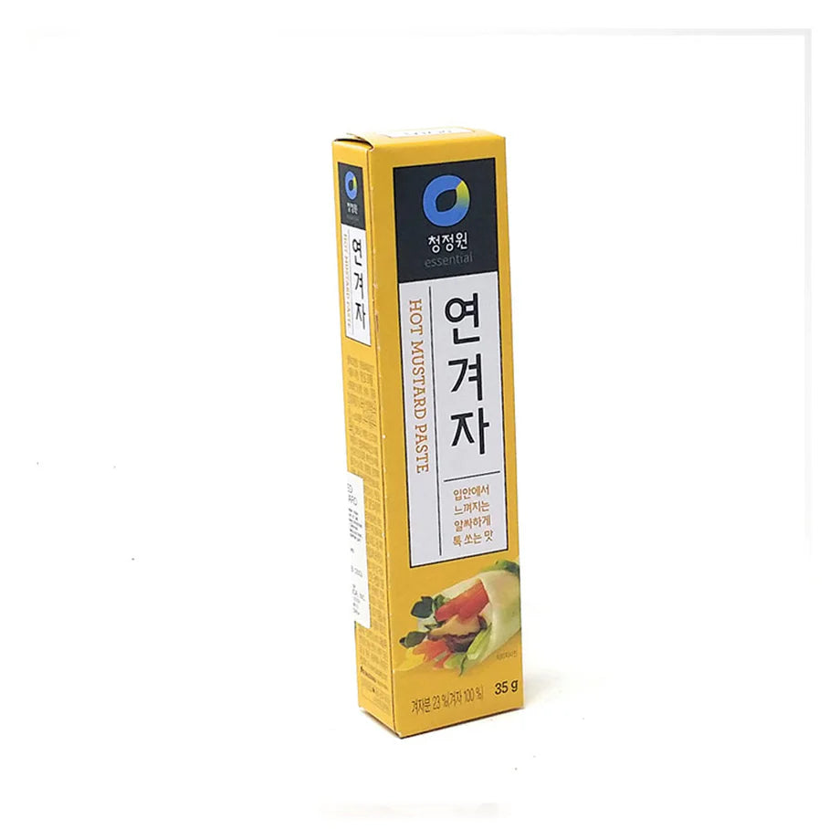 [청정원] 연겨자 35G (CHUNGJUNGONE PREPARED HOT MUSTARD PASTE 35G)
