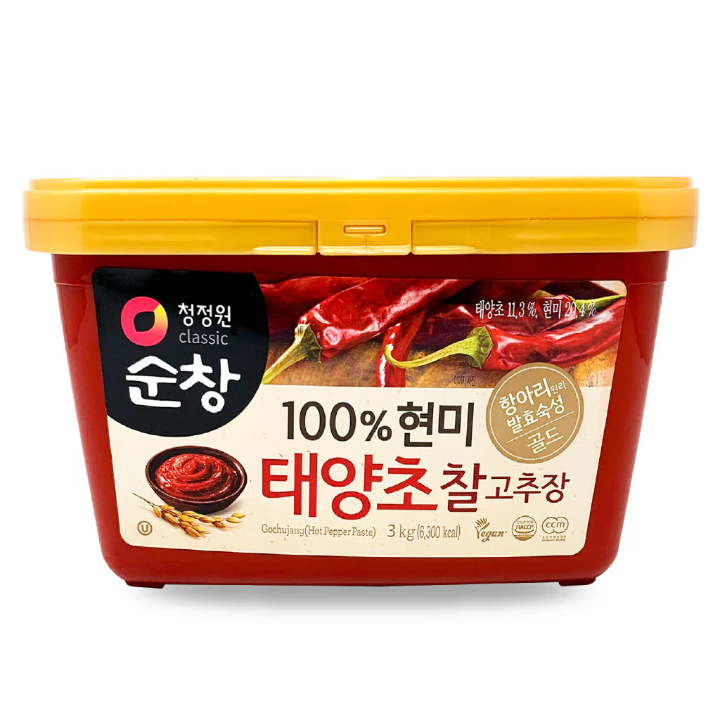 [청정원] 현미 태양초 고추장 (CHUNGJUNGONE BROWN RICE STICKY GOCHUJANG)
