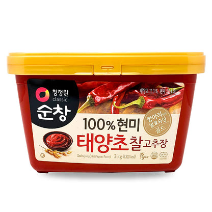 [청정원] 현미 태양초 고추장 (CHUNGJUNGONE BROWN RICE STICKY GOCHUJANG)