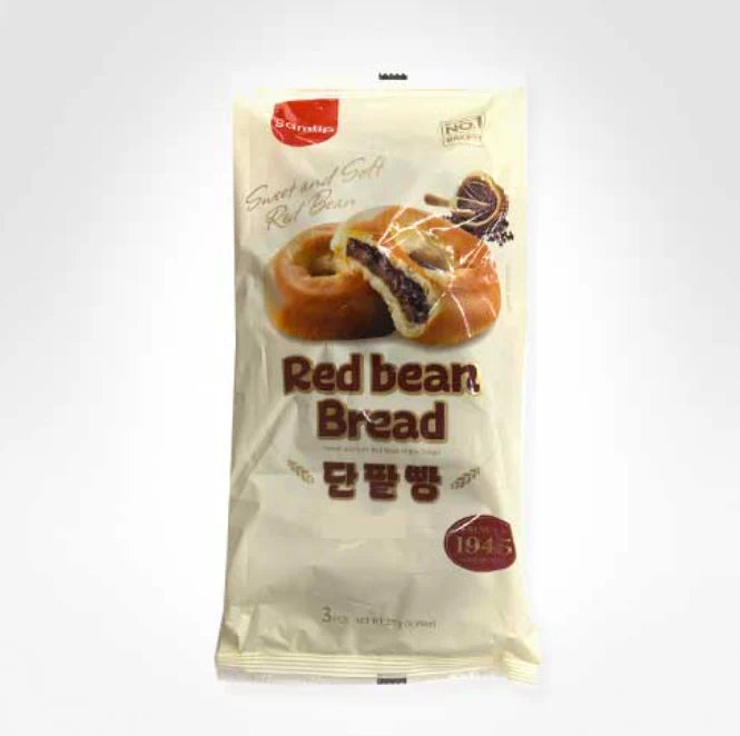 [삼립] 단팥빵 3개입 (SAMLIP FZN SWEET RED BEAN BREAD)