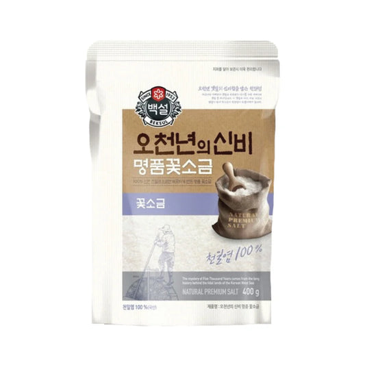 [백설] 명품 꽃소금 400G (CJ BEKSUL FINE SALT)