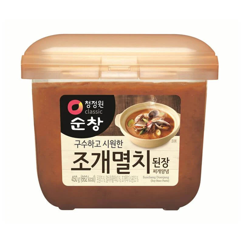 [청정원] 조개멸치 된장찌개 양념 (CHUNGJUNGONE SOY BEAN PASTE (ANCHOVY&CLAM))