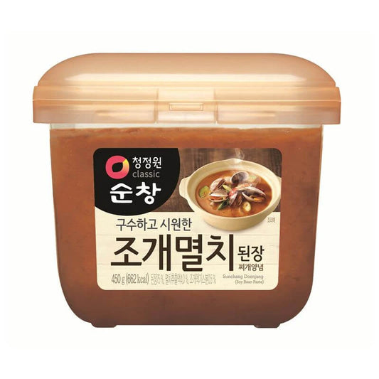 [청정원] 조개멸치 된장찌개 양념 (CHUNGJUNGONE SOY BEAN PASTE (ANCHOVY&CLAM))