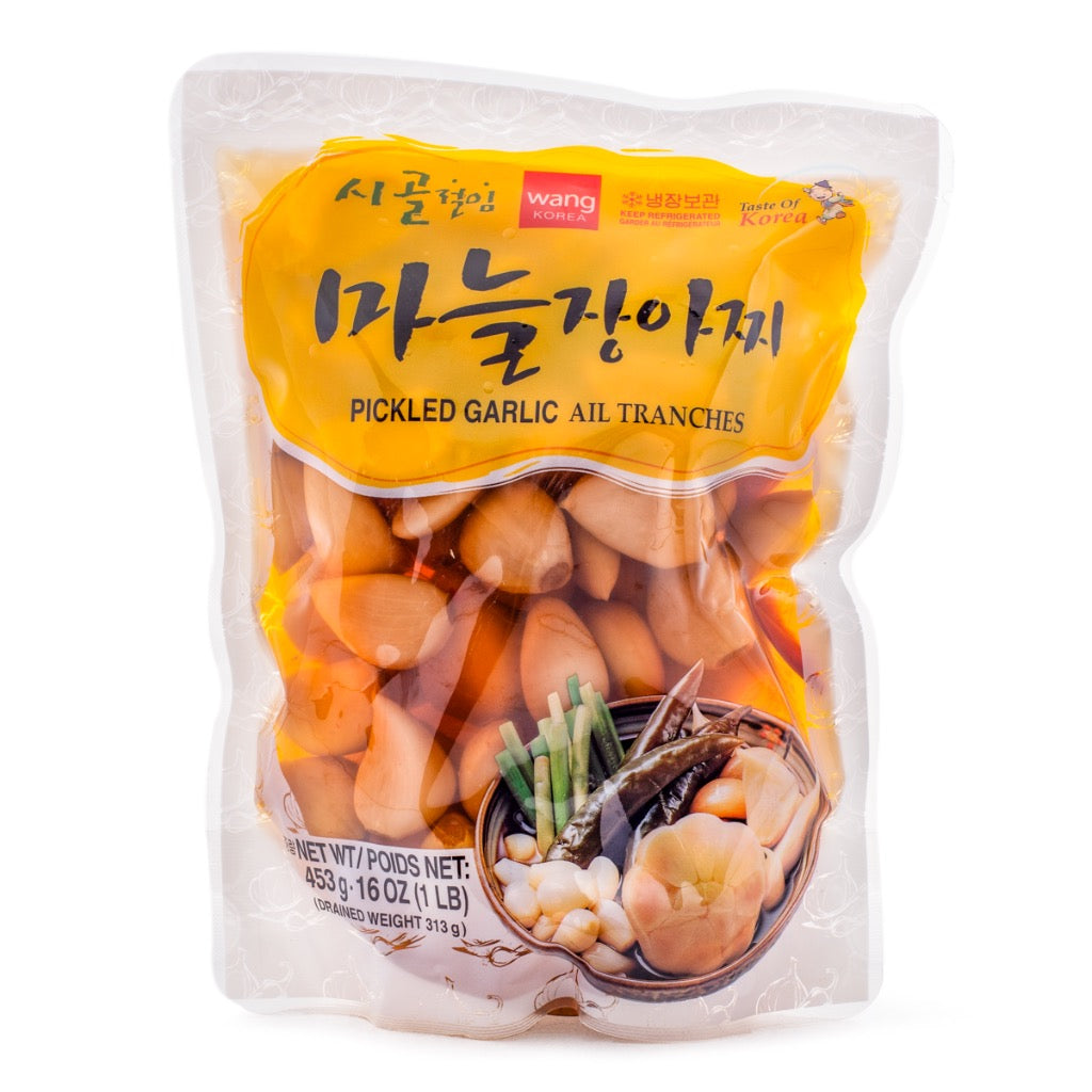 [왕] 시골 마늘 장아찌 453G (PICKLED GARLIC)