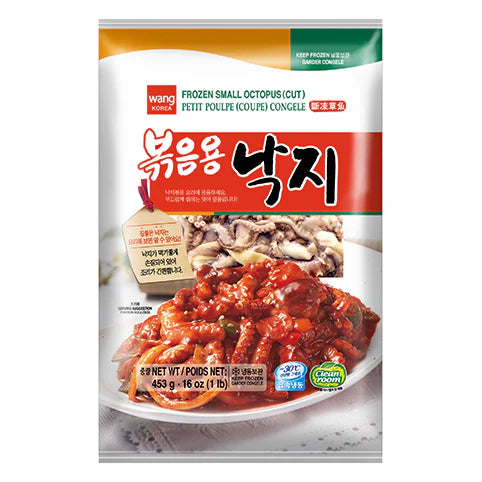 [왕] 볶음용 낙지 453G (WANG FZN OCTOPUS FOR STIR-FRIED)