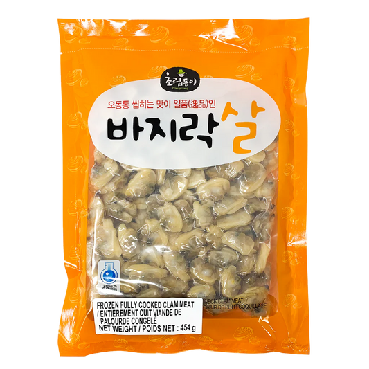 [초립동이] 바지락살 454G (CHO FZN BABY CLAM MEAT)