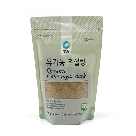 [청정원] 유기농 흑설탕 454G (CHUNGJUNGONE ORGANIC CANE SUGAR DARK)