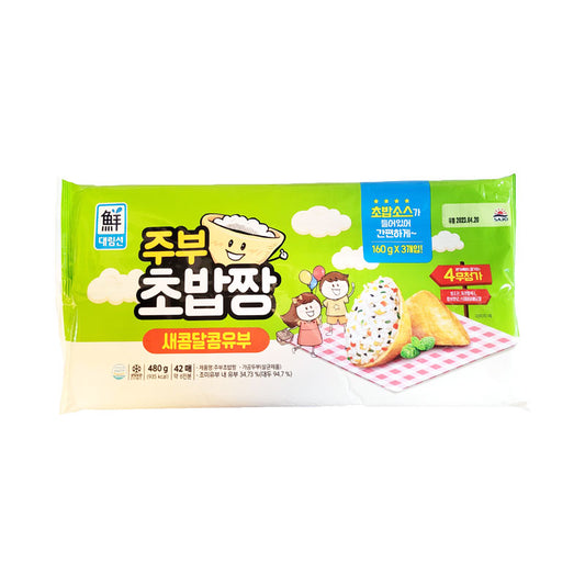 [대림] 주부 초밥짱 새콤달콤 유부초밥 480G (DAELIM FZN FRIED BEAN CURD)
