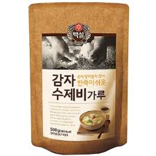 [백설] 감자 수제비 가루 500G (CJ POTATO STARCH MIX FOR DOUGH FLAKE)