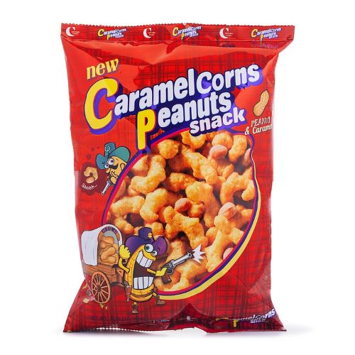 [크라운] 카라멜콘 땅콩 72g (CROWN CARAMEL PEANUT SNACK 72g)