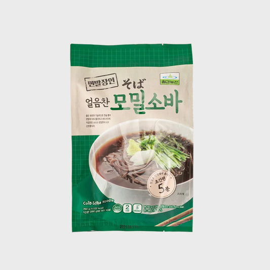 [칠갑] 면발장인 얼음찬 모밀소바 760G (COLD BUCKWHEAT NOODLE)
