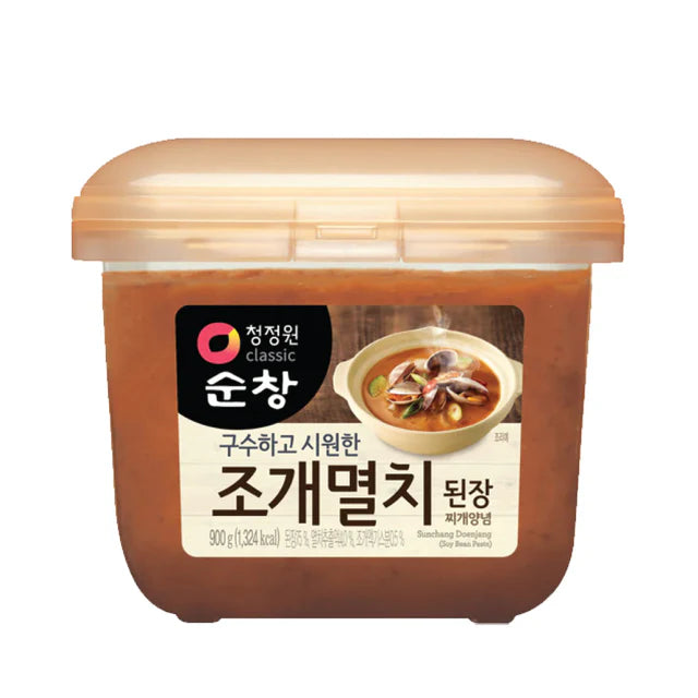 [청정원] 조개멸치 된장찌개 양념 (CHUNGJUNGONE SOY BEAN PASTE (ANCHOVY&CLAM))