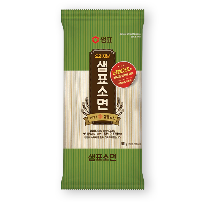 [샘표] 소면 (SEMPIO WHEAT NOODLES SOFT THIN)