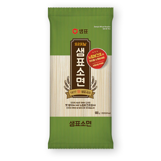 [샘표] 소면 (SEMPIO WHEAT NOODLES SOFT THIN)