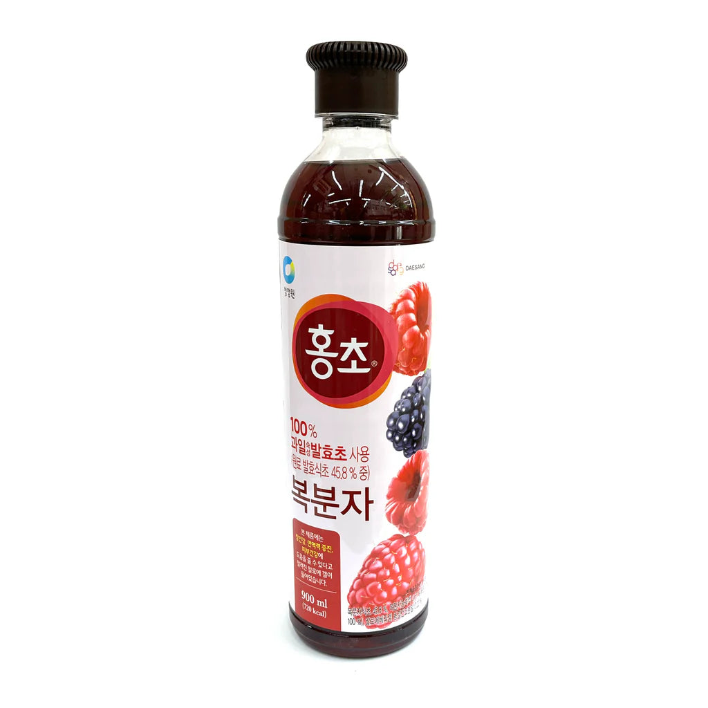 [청정원] 홍초 복분자 900ML (CHUNGJUNGONE RED VINEGAR(WILD BERRY))