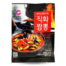 [청정원] 직화짬뽕 (CHUNGJUNGONE CHINESE STYLE SEAFOOD SOUP POWDER)