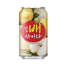 [해태] 갈배 사이다 캔 (CRUSHED PEAR CIDER)
