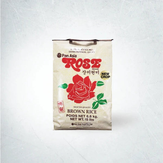 [팬아시아] 장미 현미 쌀 15LB (PAN ASIA ROSE BROWN RICE)