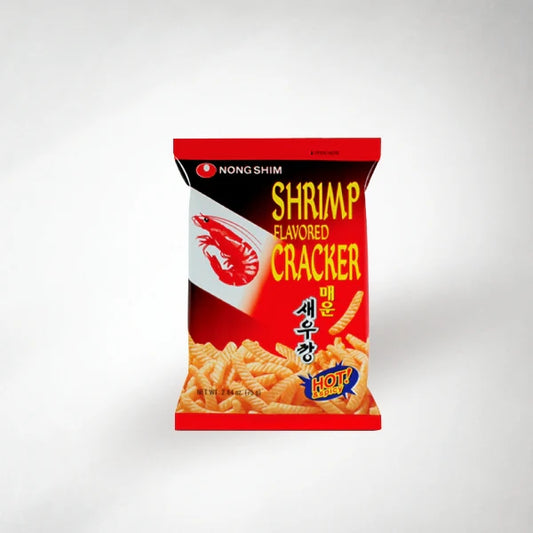 [농심] 새우깡 매운맛 스몰 75g (NONGSHIM SPICY SHRIMP CRACKER 75g)