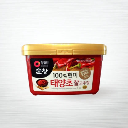 [청정원] 현미 태양초 고추장 (CHUNGJUNGONE BROWN RICE STICKY GOCHUJANG)