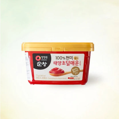 [청정원] 현미 태양초 덜매운 고추장 (CHUNGJUNGONE BROWN RICE MILD GOCHUJANG)