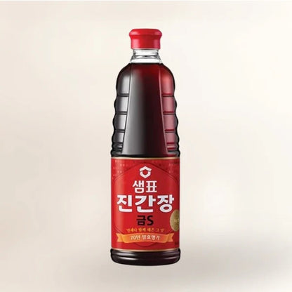 [샘표] 진간장 금S (SEMPIO JIN GOLD S SOY SAUCE)