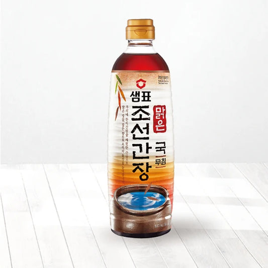 [샘표] 맑은 조선간장 930ML (SEMPIO CHOSUN SOY SAUCE)
