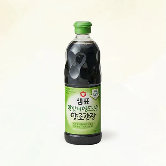 [샘표] 맛있게 염도낮은 양조간장 860ML (SEMPIO LOW SODIUM SOY SAUCE)