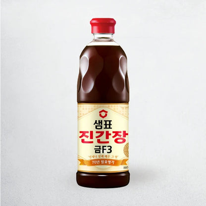 [샘표] 진간장 금F (SEMPIO JIN GOLD F SOY SAUCE)