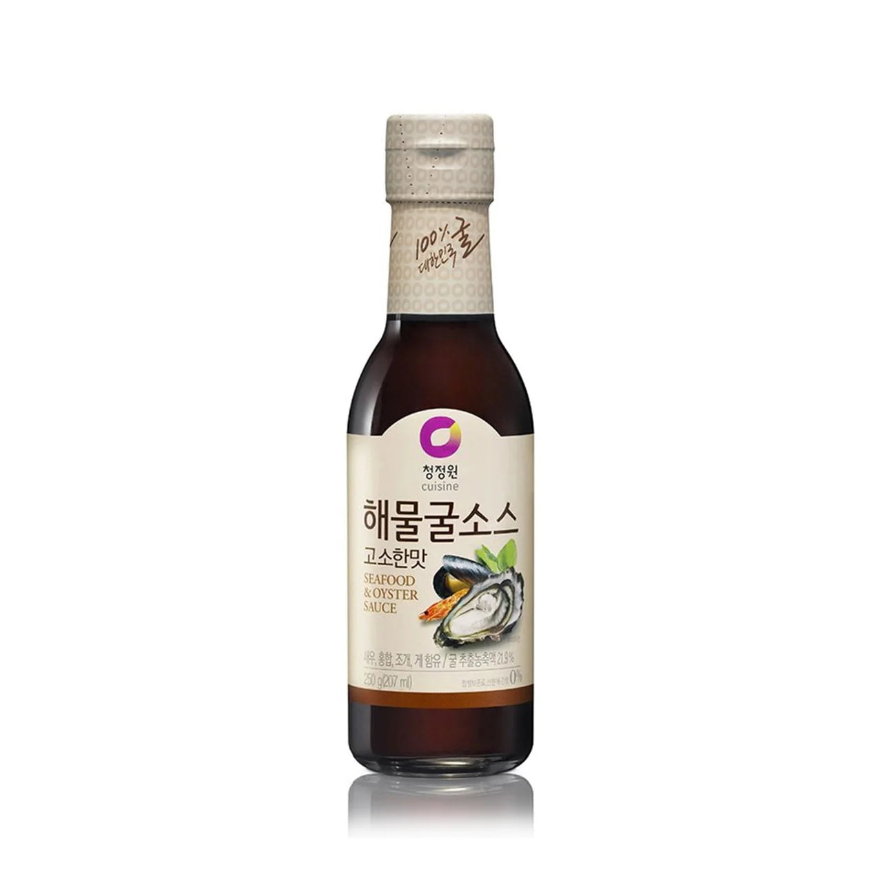 [청정원] 고소한 해물 굴소스 250G (CHUNGJUNGONE OYSTER SAUCE)