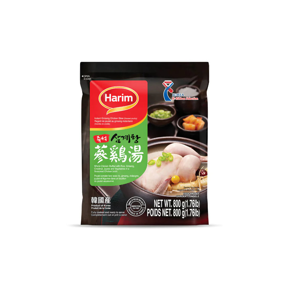 [하림] 하림 삼계탕 (HARIM FZN GINSENG CHICKEN STEW)