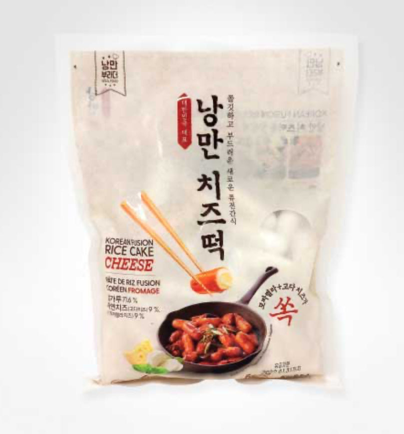 [SJCORE] 낭만 치즈떡 600G (SJ CORE RICE CAKE CHEESE)