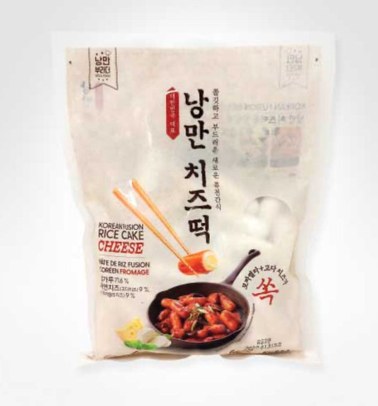 [SJCORE] 낭만 치즈떡 600G (SJ CORE RICE CAKE CHEESE)