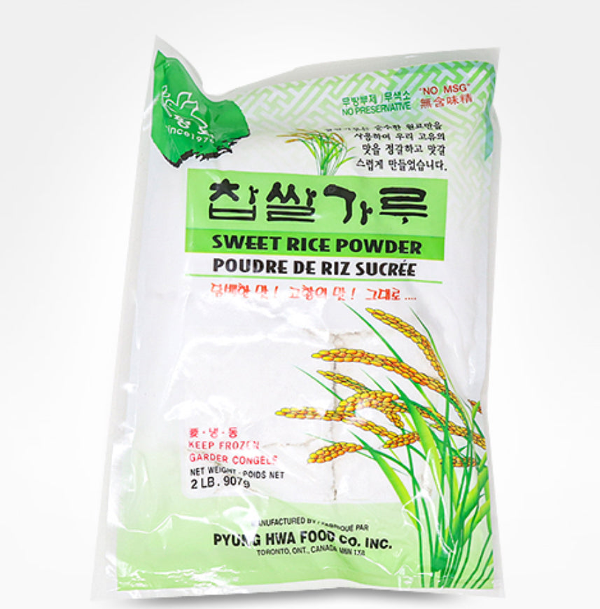 [평화] 찹쌀가루 2LB (PYUNGHWA FRZ SWEET RICE POWDER)